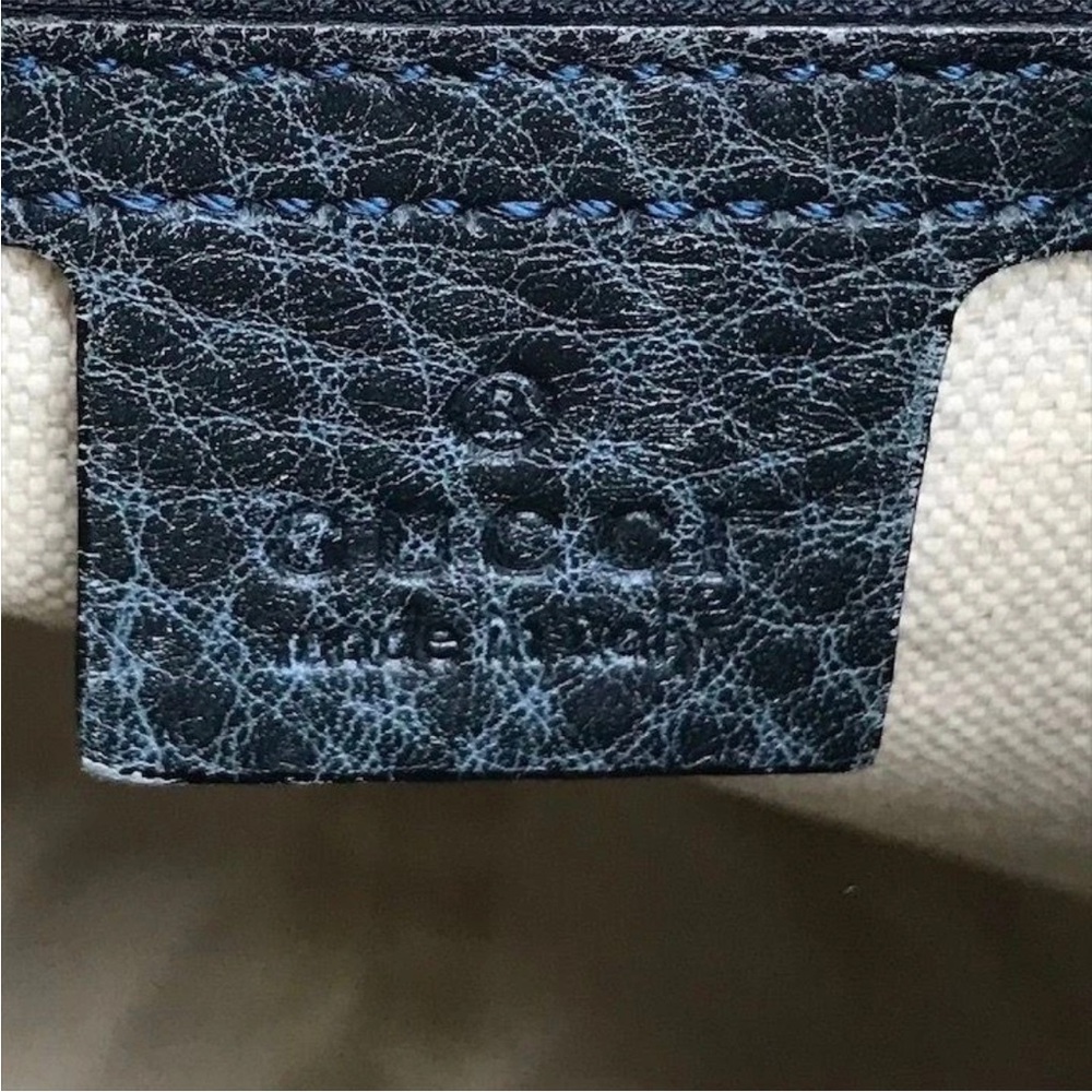 Gucci Black and Cream Hobo Bag - Picture 9 of 11